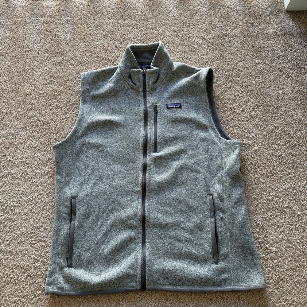 Patagonia Better Sweater Men's Gray Fleece Vest